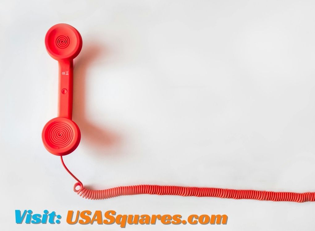 Red telephone receiver representing procurementnation.com contact services