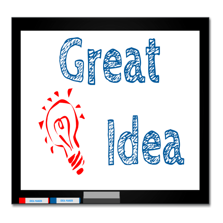 Image with the text 'Great Idea' in bold letters